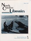 North Carolina Libraries, Vol. 55,  no. 4